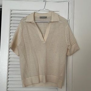 Everlane Polo Sweater sz L